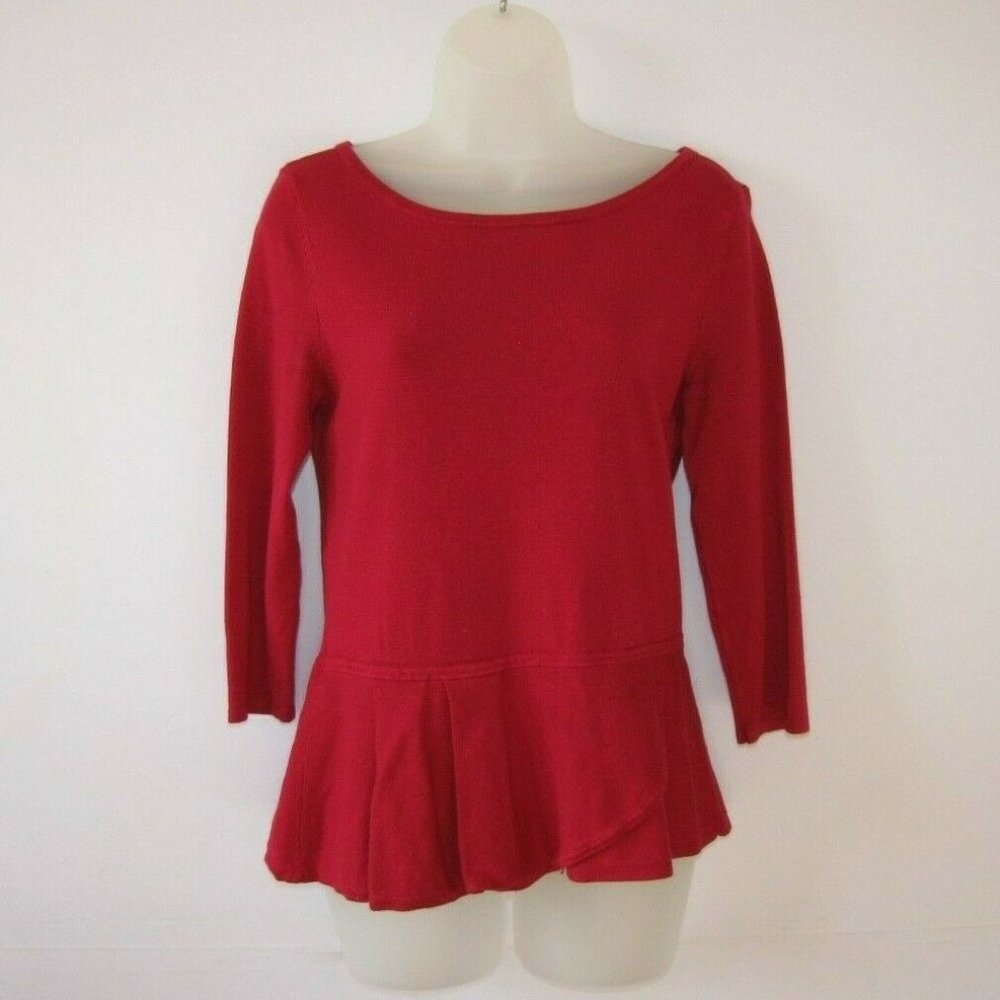 White House Black Market Lightweight Sweater Pink